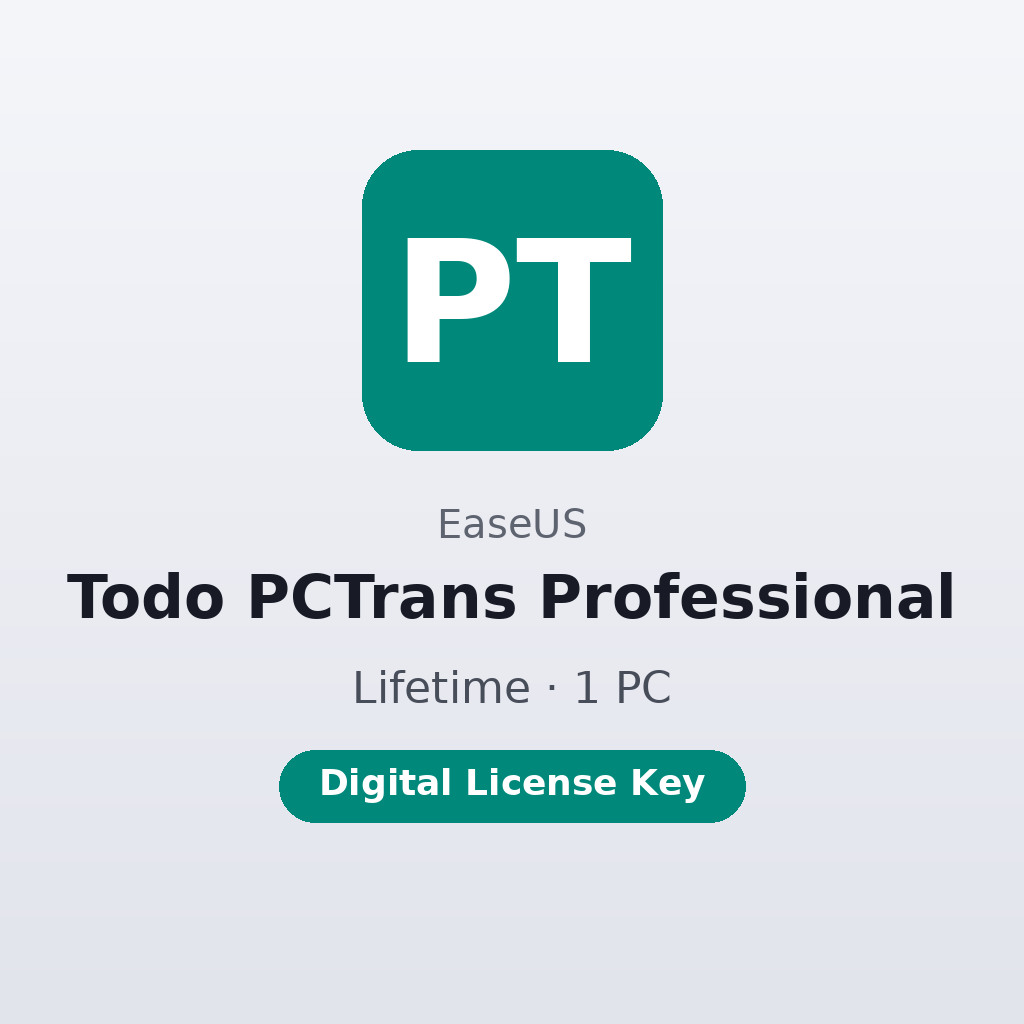EaseUS Todo PCTrans Professional – 1 PC / Lifetime
