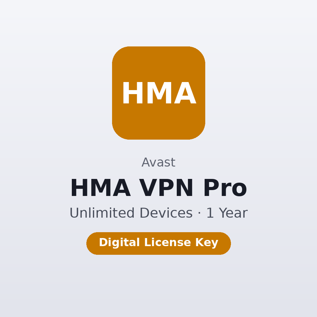 HMA VPN Pro – Unlimited Devices / 1 Year