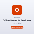 Microsoft Office Home & Business 2019 · 1 PC digital license key