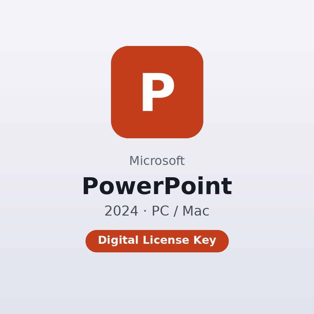 Microsoft PowerPoint 2024 – PC/Mac