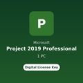 Microsoft Project 2019 Professional – 1 PC digital license key
