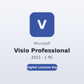 Microsoft Visio Professional 2021 · 1 PC digital license key