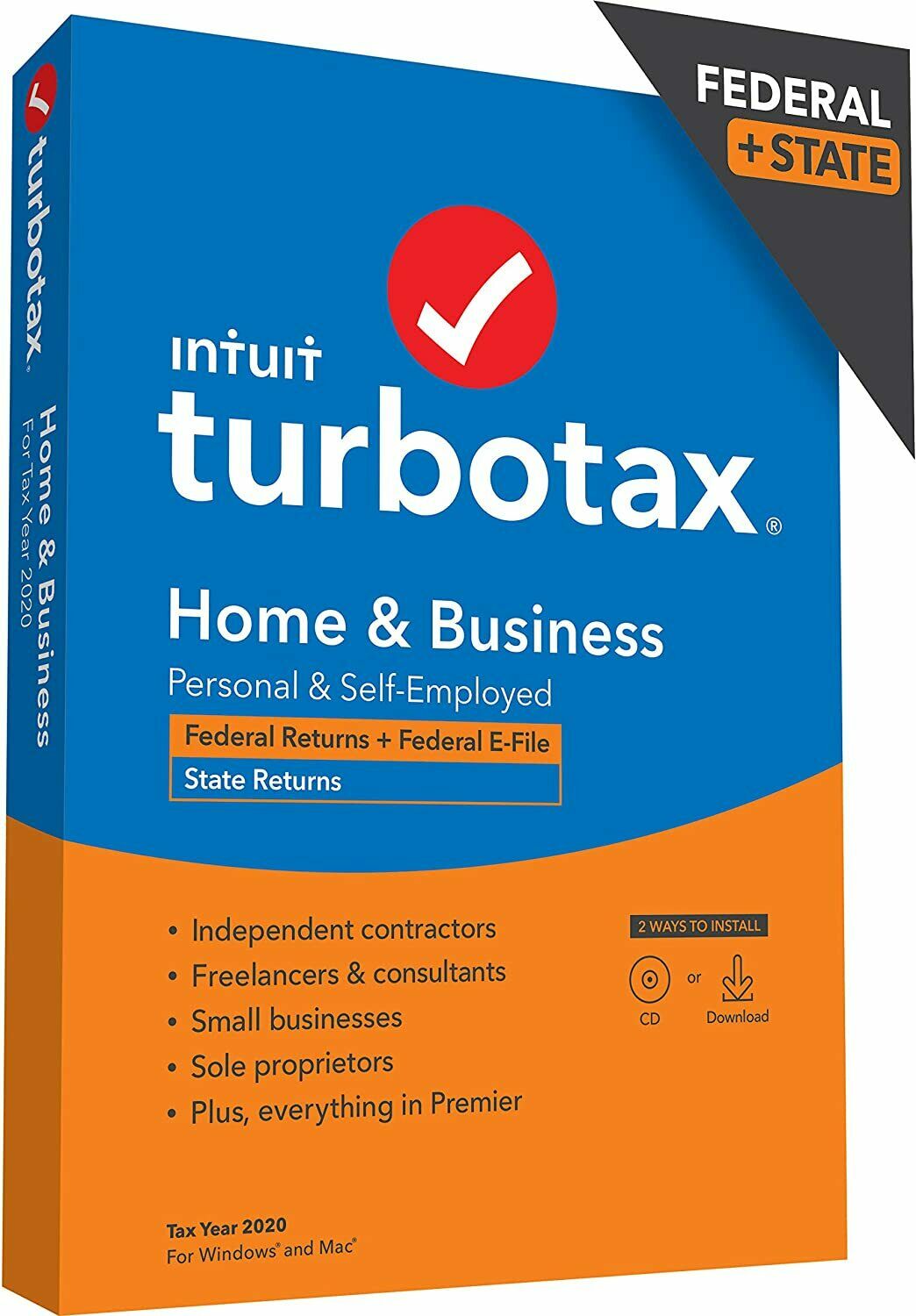 manually update turbotax home and business 2020
